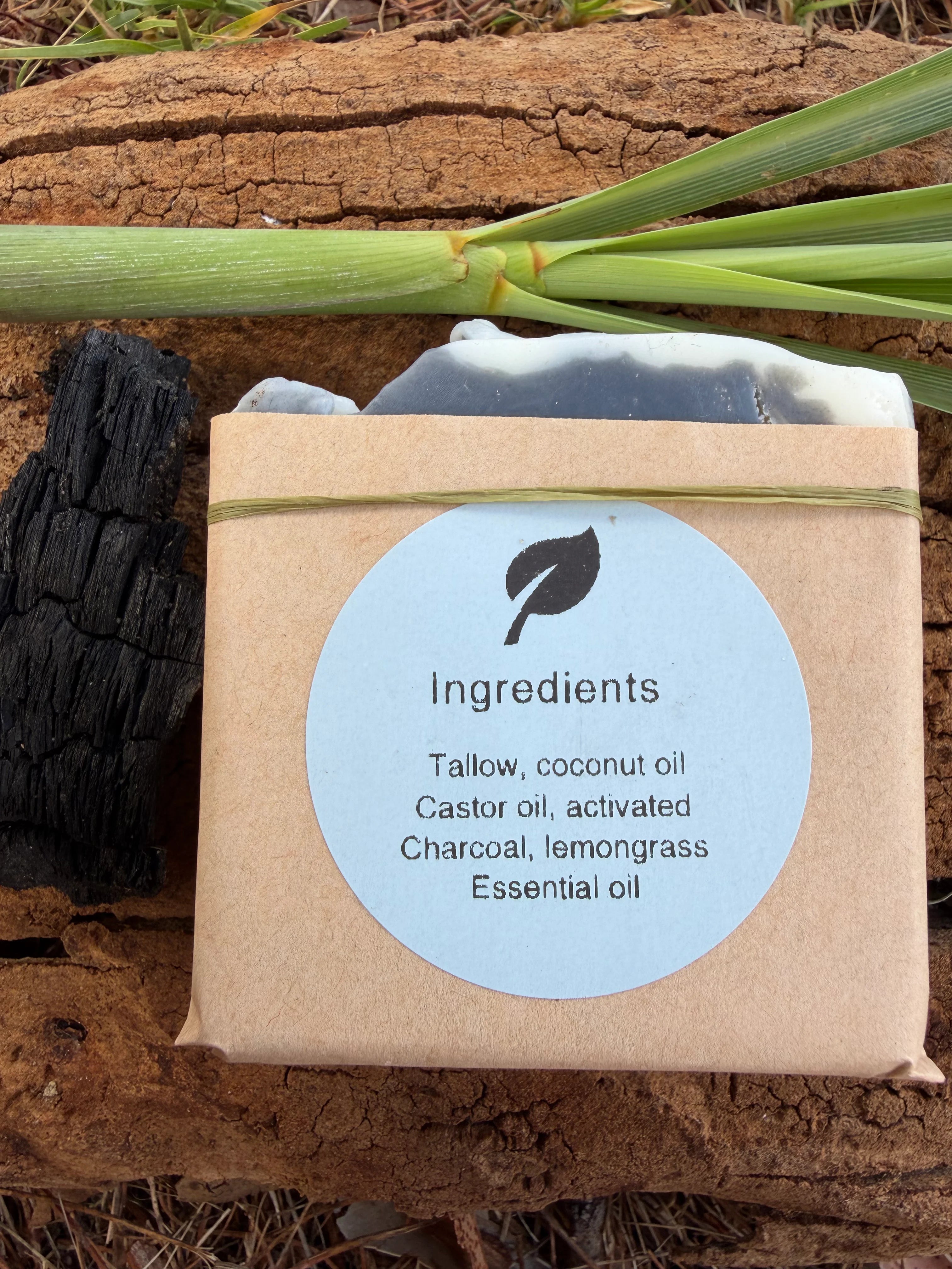 Charcoal lemongrass 'Magic Eye'
